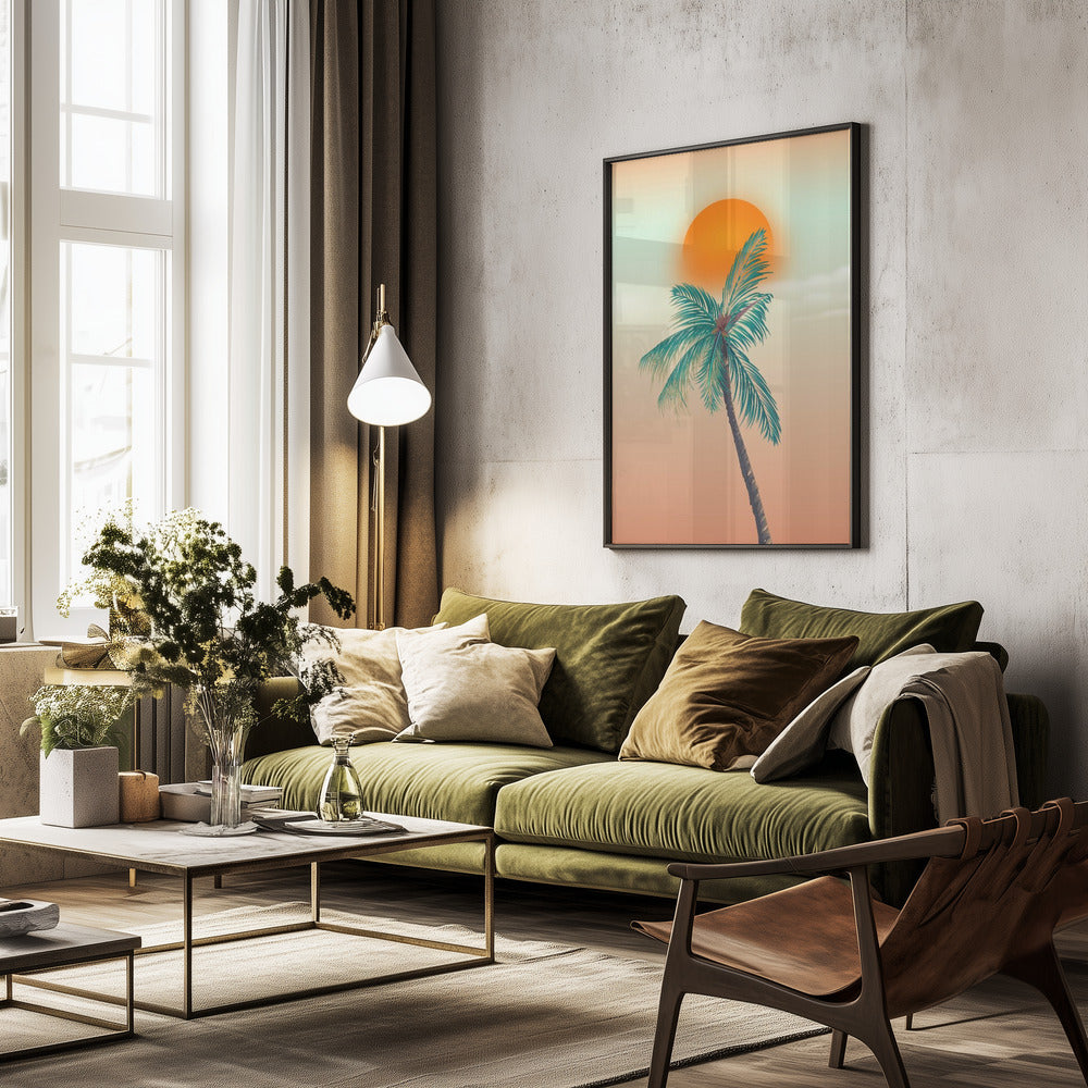 Tropical Vacation - Poster / Art Print - interiör