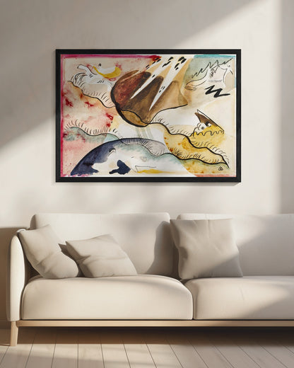 Rain Landscape (1911) - Poster / Art Print - interiör