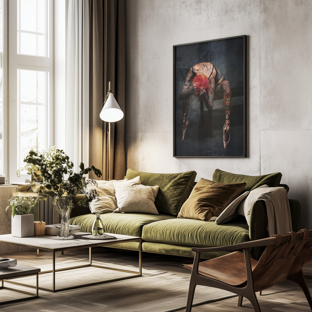 The Dancer - Poster / Art Print - interiör