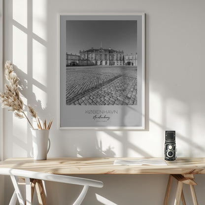Amalienborg Palace In Copenhagen - Poster / Art Print - interiör