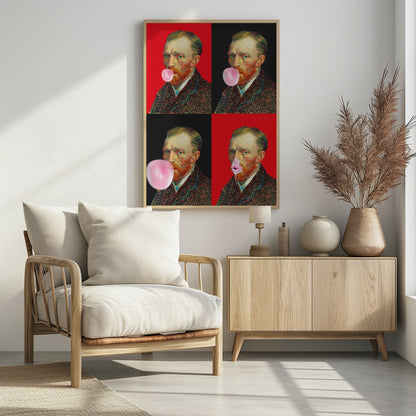 Vincent Gum Explosion - Poster / Art Print - interiör
