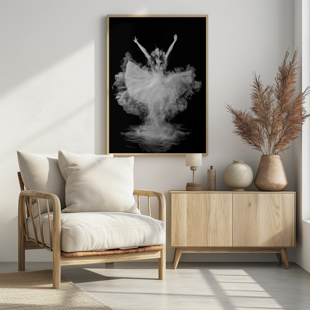 Powder Burst - Poster / Art Print - interiör