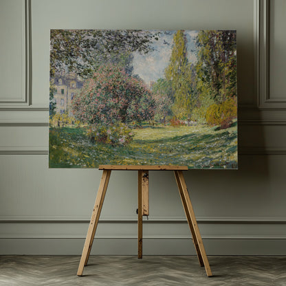 The Parc Monceau (1876) - Poster / Art Print - interiör