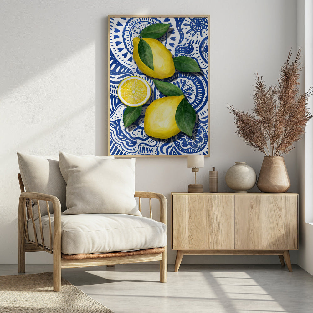 Limones - Poster / Art Print - interiör