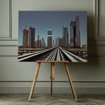 Dubai Metro - Poster / Art Print - interiör