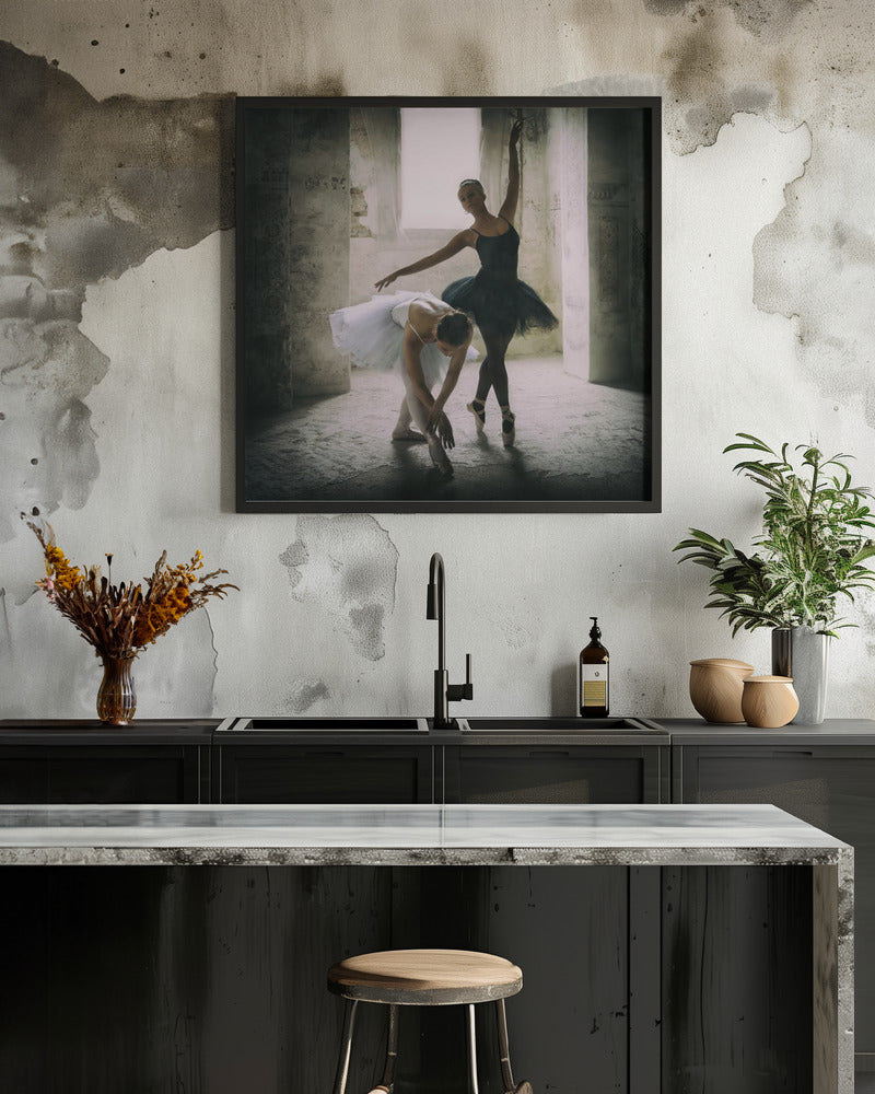 the  subtle bow - Poster / Art Print - interiör