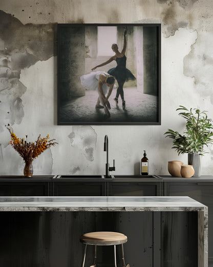 the  subtle bow - Poster / Art Print - interiör