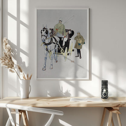 Vintage Carriage (1893) - Poster / Art Print - interiör