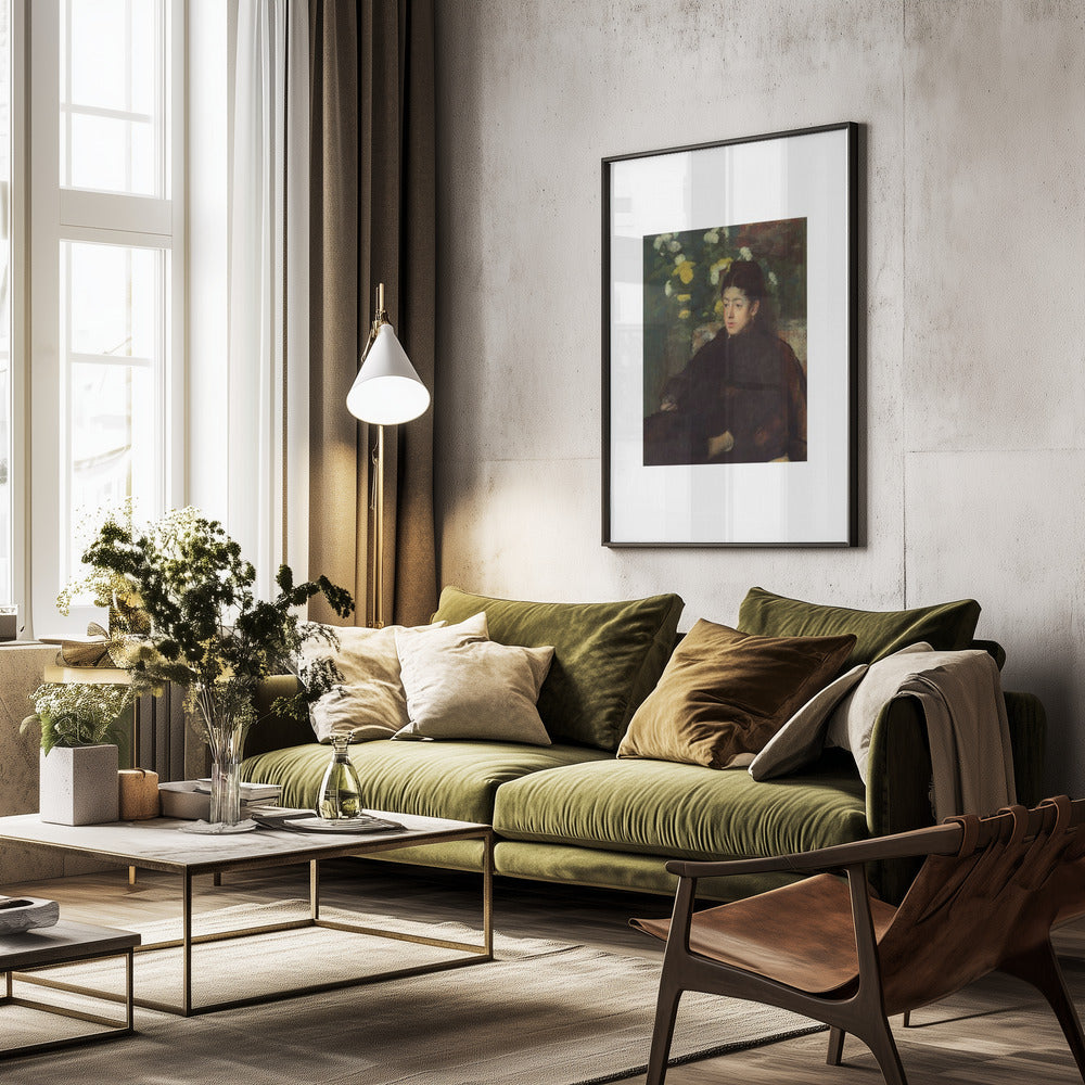 Mademoiselle Malo - Poster / Art Print - interiör