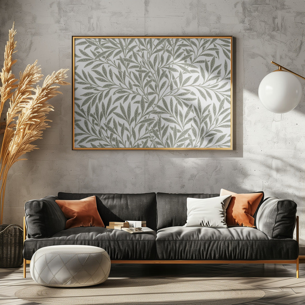William Morris Wall Mural 06 - Poster / Art Print - interiör