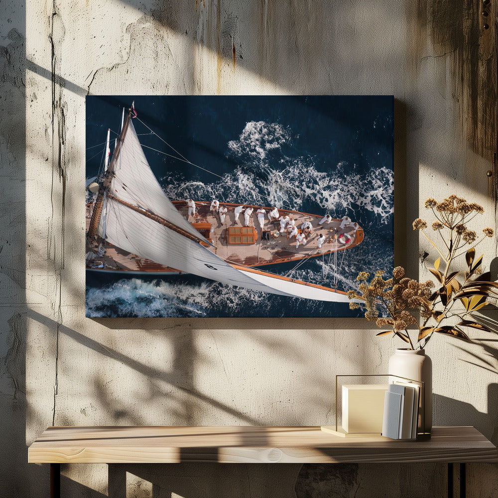 Above Moonbeam - Poster / Art Print - interiör