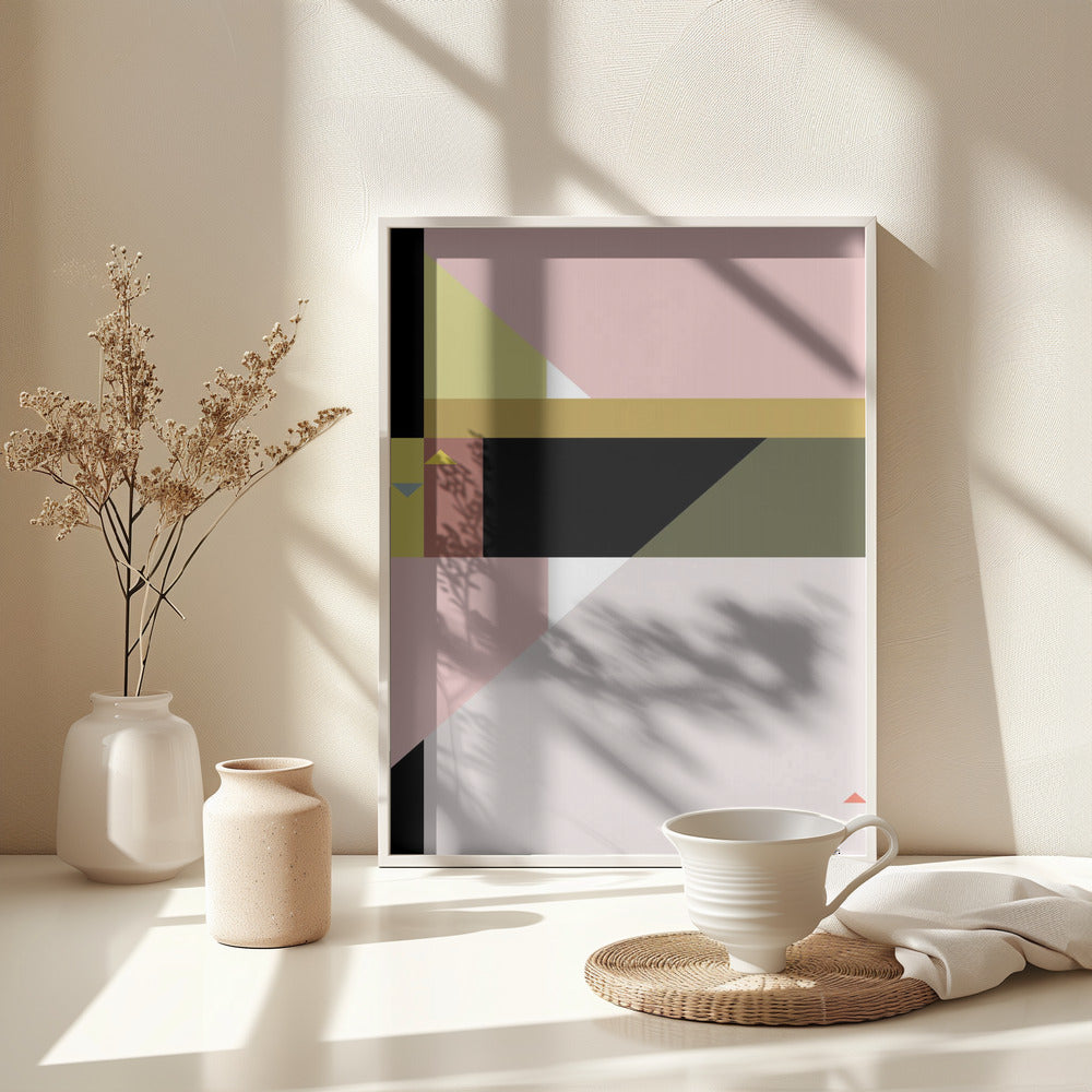 Constructivist Tune N°3 - Poster / Art Print - interiör