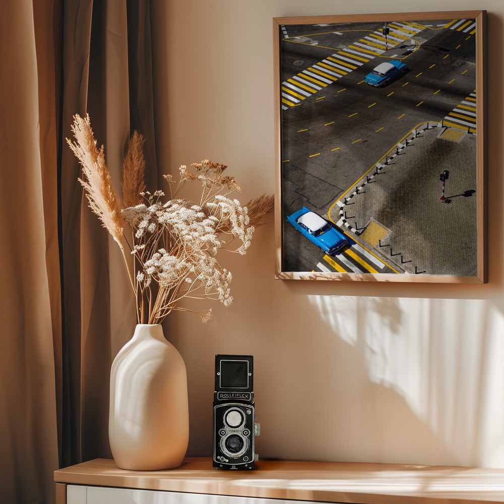 Havana Blue - Poster / Art Print - interiör