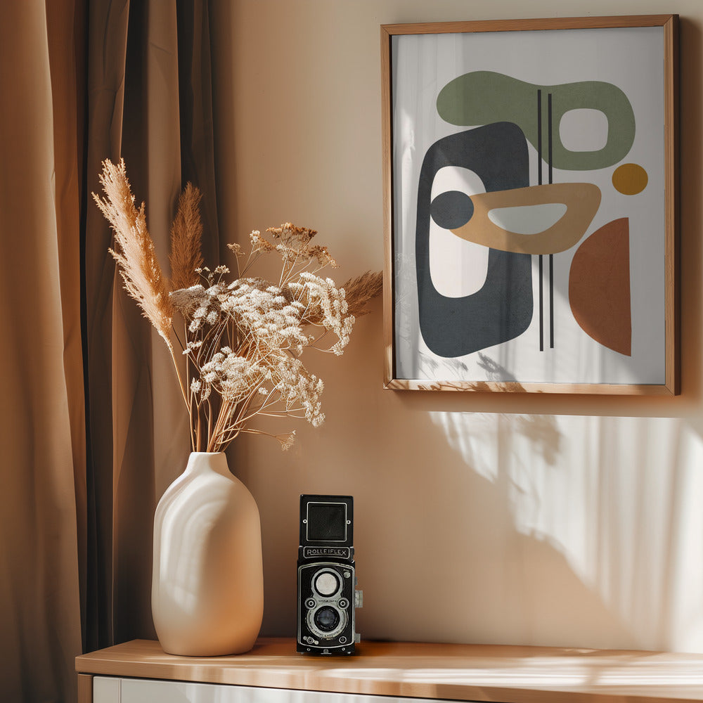 Organic Harmony - Poster / Art Print - interiör
