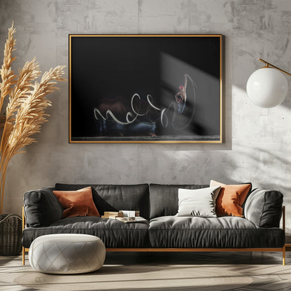 Jump Up & Lite Up Your Life - Poster / Art Print - interiör