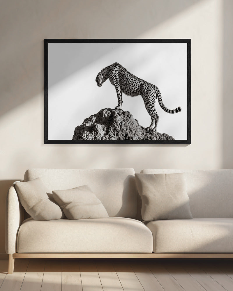 the hunter - Poster / Art Print - interiör