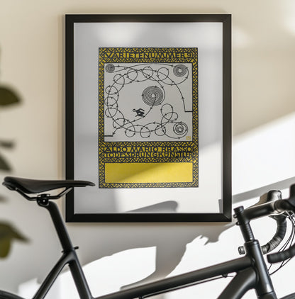 Variety Act 9 - Also Mario Brasso Leap of Death- Poster / Art Print - interiör
