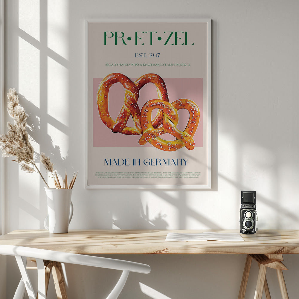 Pretzel Print - Poster / Art Print - interiör
