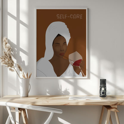 Self-Care - Poster / Art Print - interiör