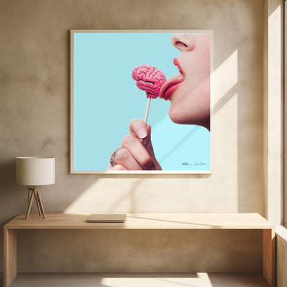 Tasty Mind - Poster / Art Print - interiör