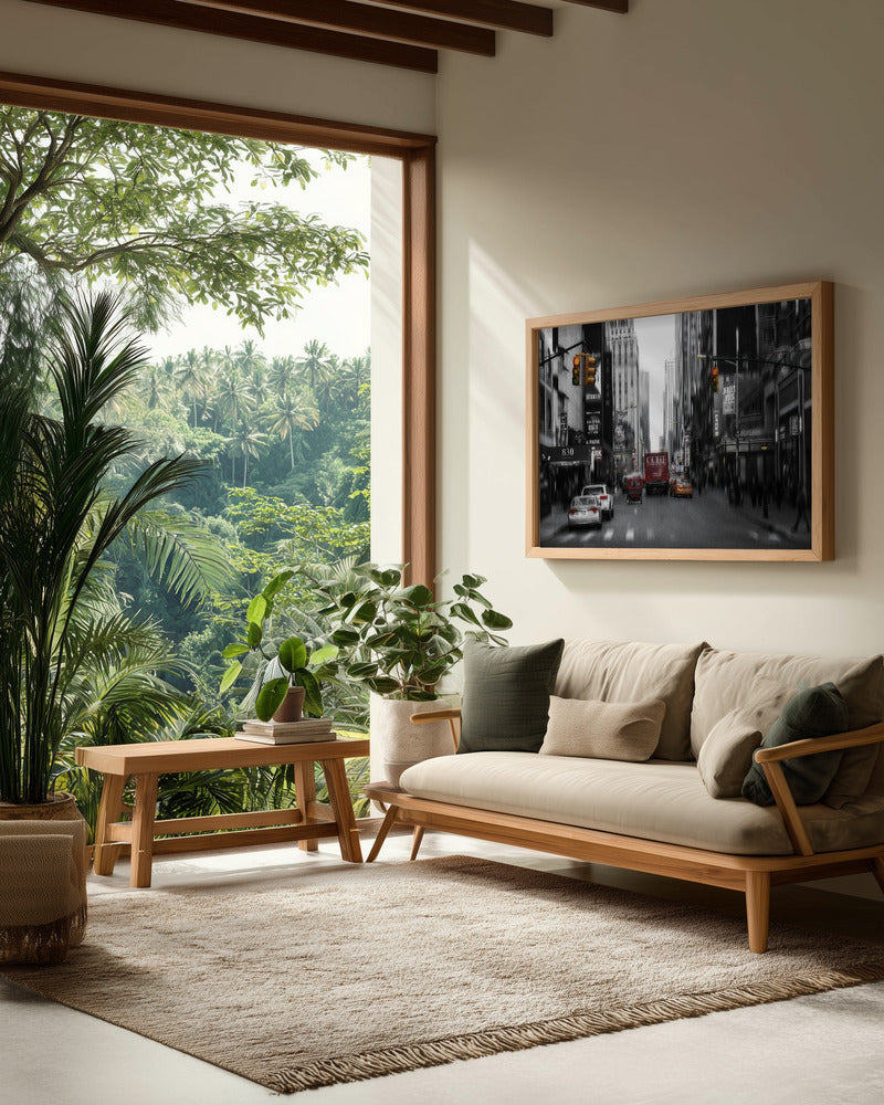 NYC Streetview - Poster / Art Print - interiör