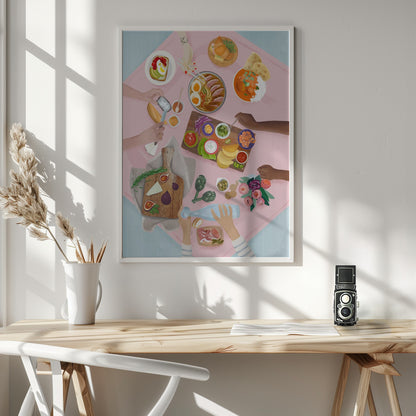 Brunch - Poster / Art Print - interiör
