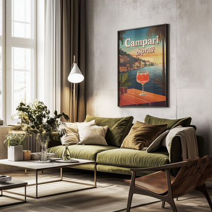 Campari Spritz - Poster / Art Print - interiör