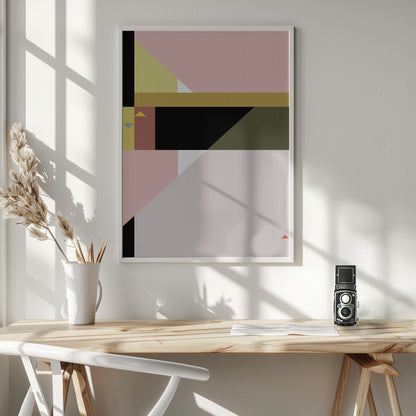 Constructivist Tune N°3 - Poster / Art Print - interiör