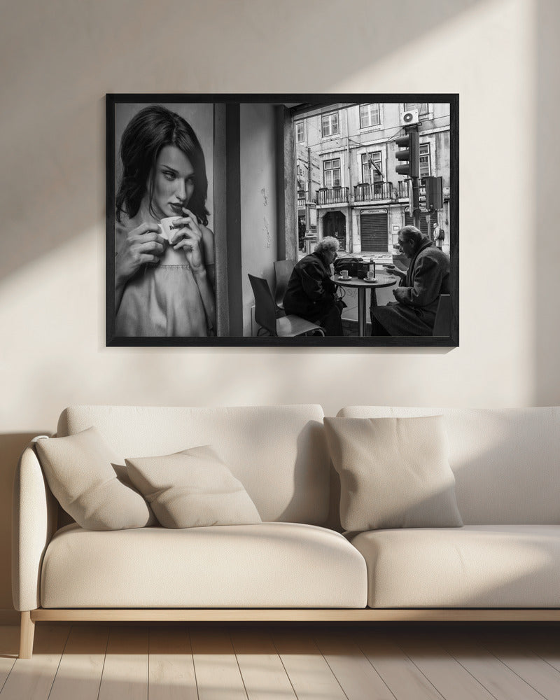 Coffee´s conversations - Poster / Art Print - interiör