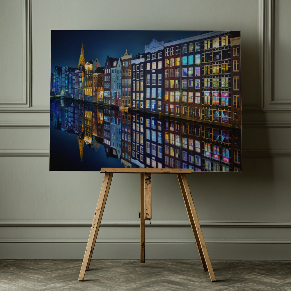 Amsterdam mirror. - Poster / Art Print - interiör