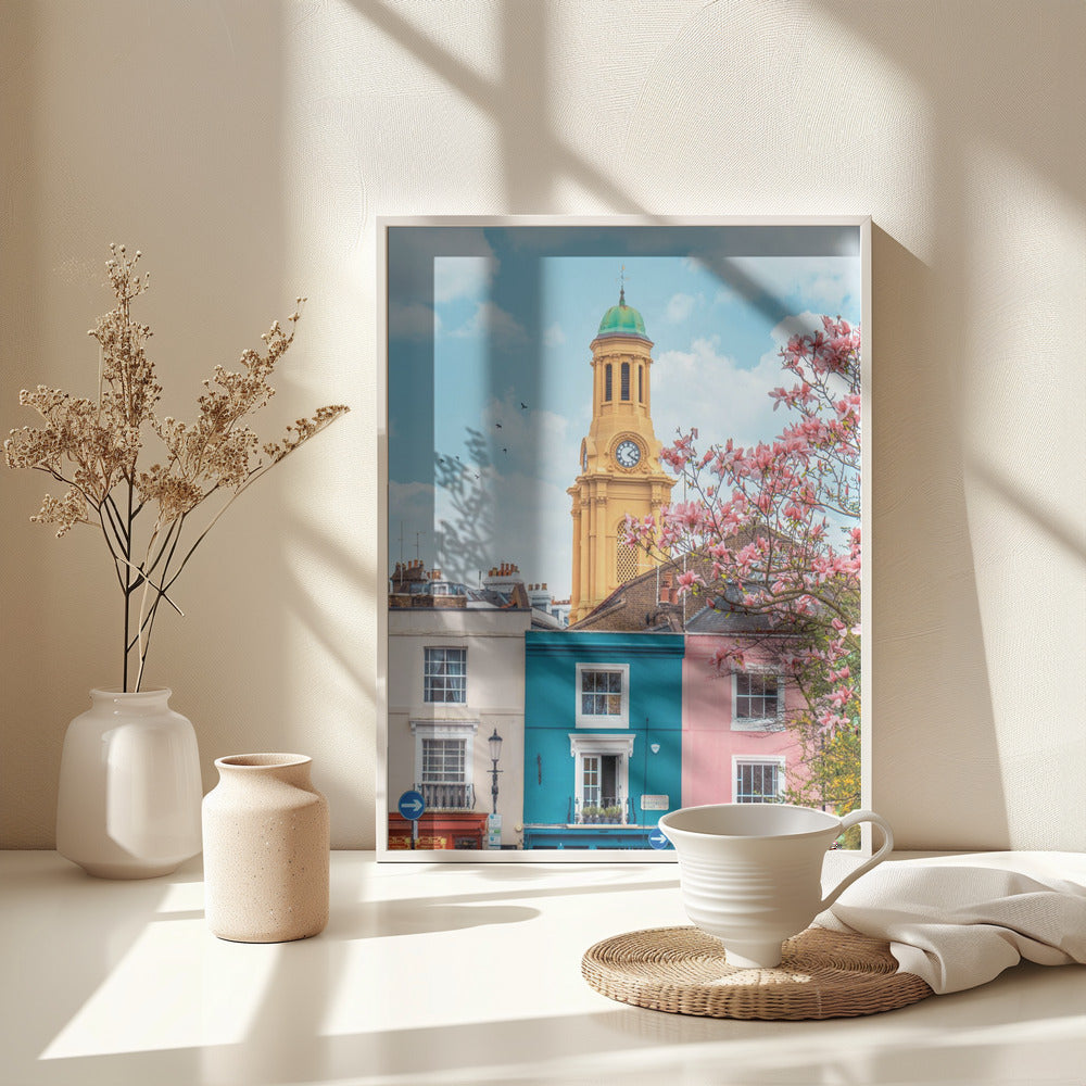 April in London - Poster / Art Print - interiör