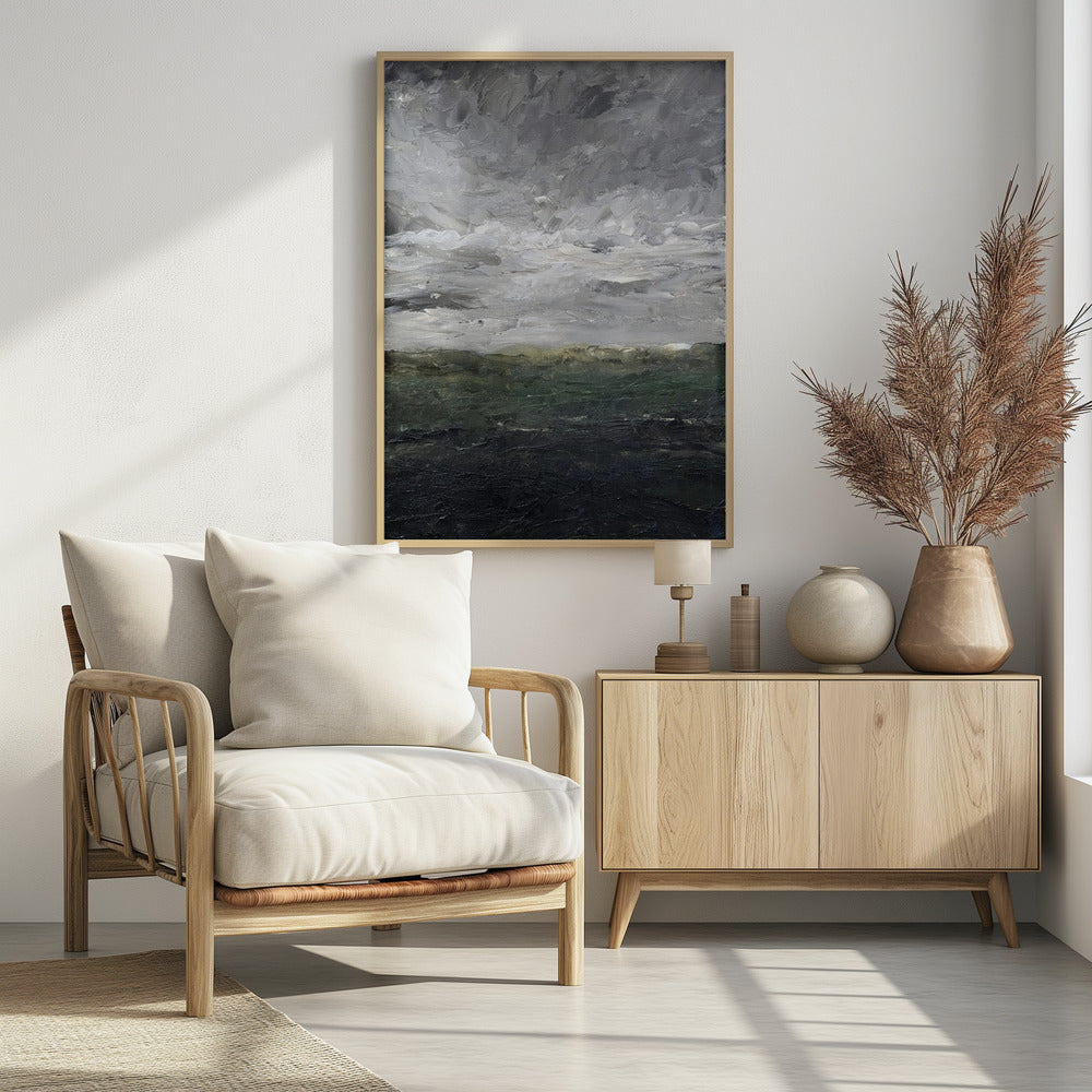 Landscape Study the Heath 1905 - Poster / Art Print - interiör