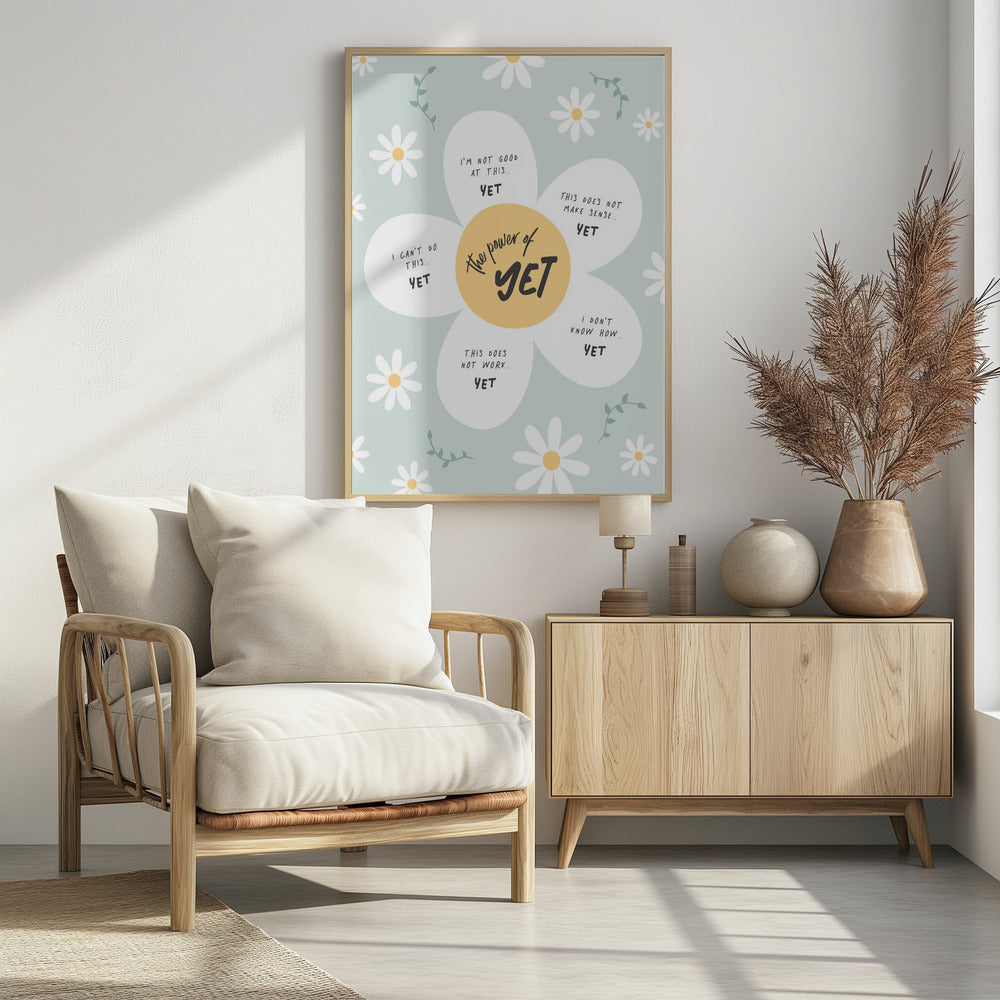 Power Of Yet - Poster / Art Print - interiör