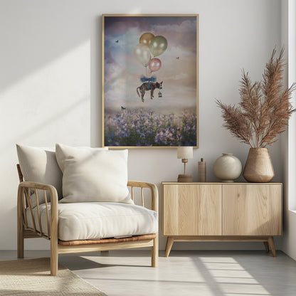 Ballongfärden - Poster / Art Print - interiör