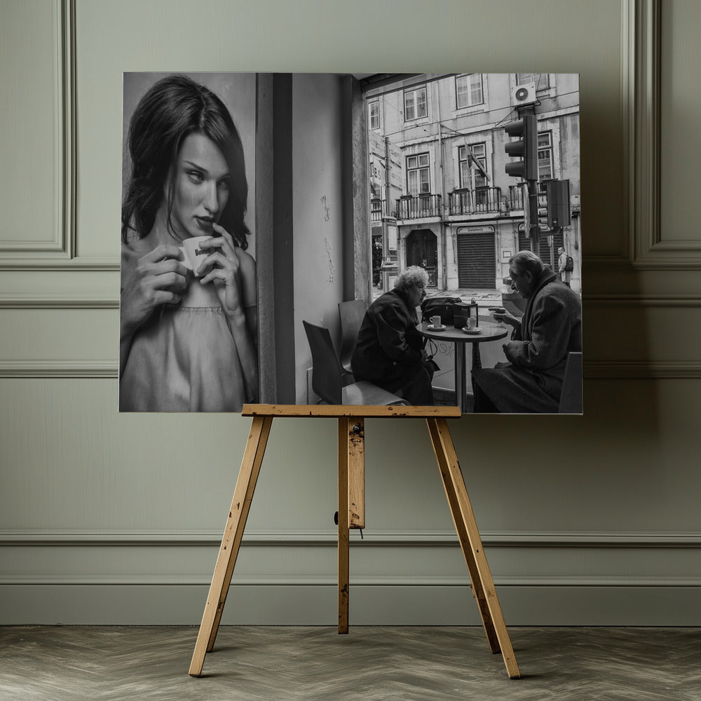 Coffee´s conversations - Poster / Art Print - interiör