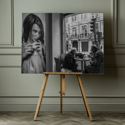 Coffee´s conversations - Poster / Art Print - interiör