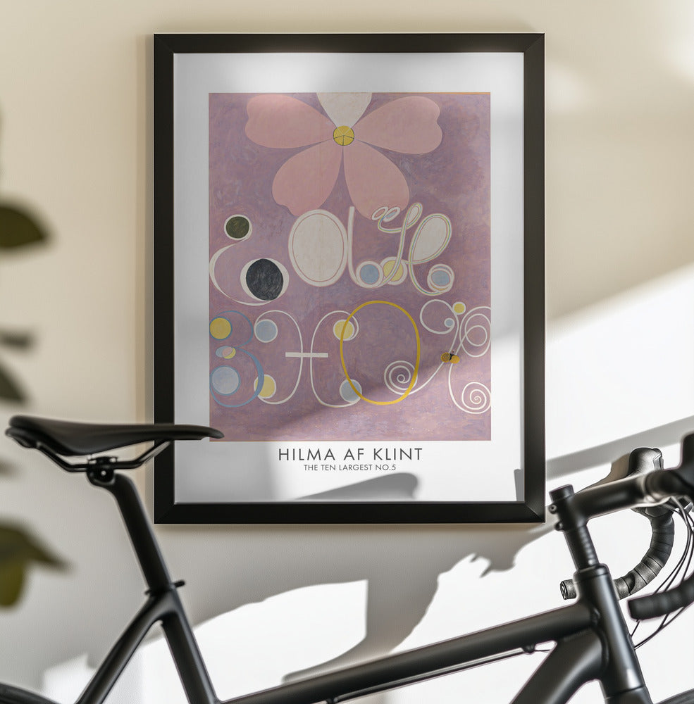 The Ten Largest No.5 Poster - Poster / Art Print - interiör