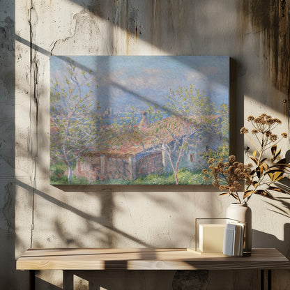 Gardener's House At Antibes (1888) By Claude Monet - Poster / Art Print - interiör
