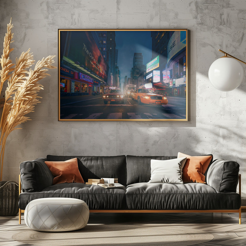 Traffic NYC - Poster / Art Print - interiör