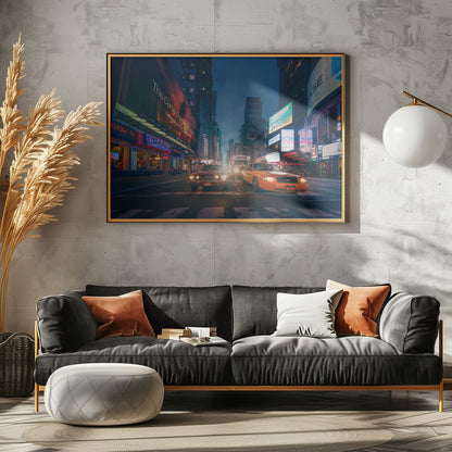 Traffic NYC - Poster / Art Print - interiör