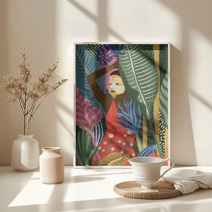 Mask - Poster / Art Print - interiör