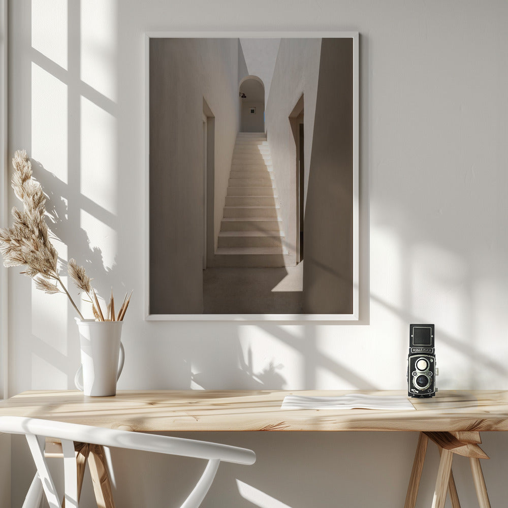 Staircase To The Light - Poster / Art Print - interiör
