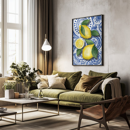 Limones - Poster / Art Print - interiör
