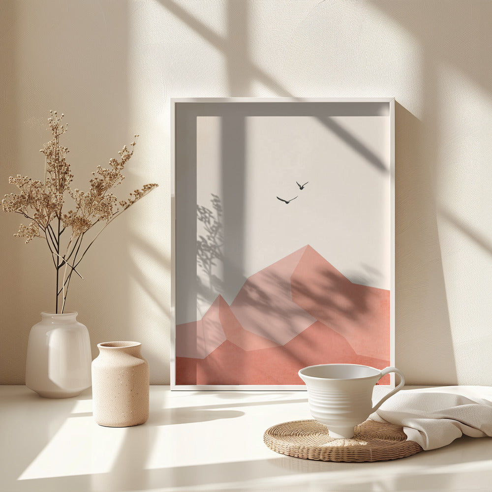 Zugspitze, Eins - Poster / Art Print - interiör