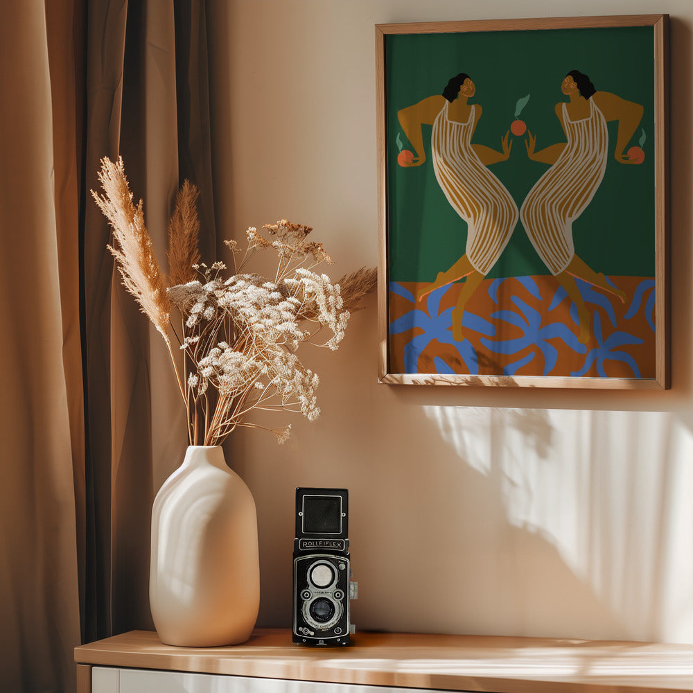 Mirror - Poster / Art Print - interiör