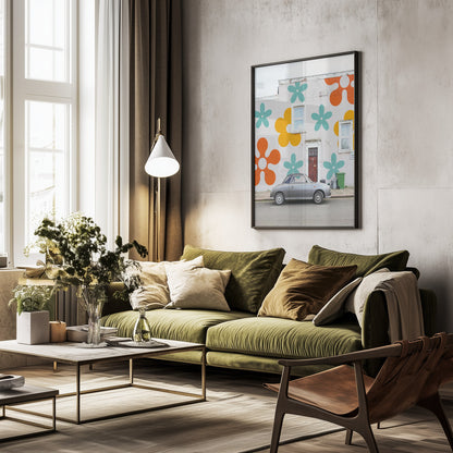 Funky Town - Poster / Art Print - interiör