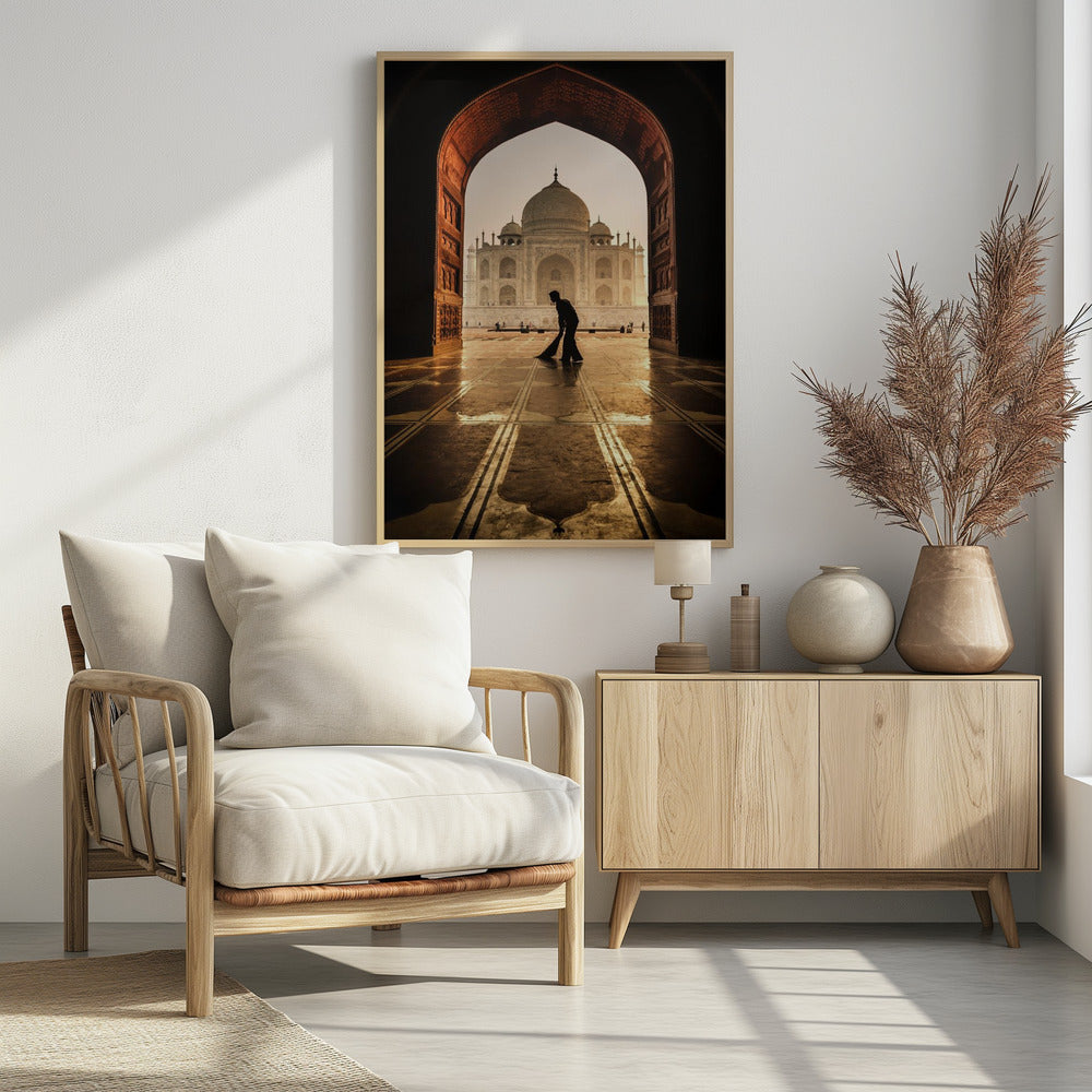 Taj Mahal cleaner - Poster / Art Print - interiör