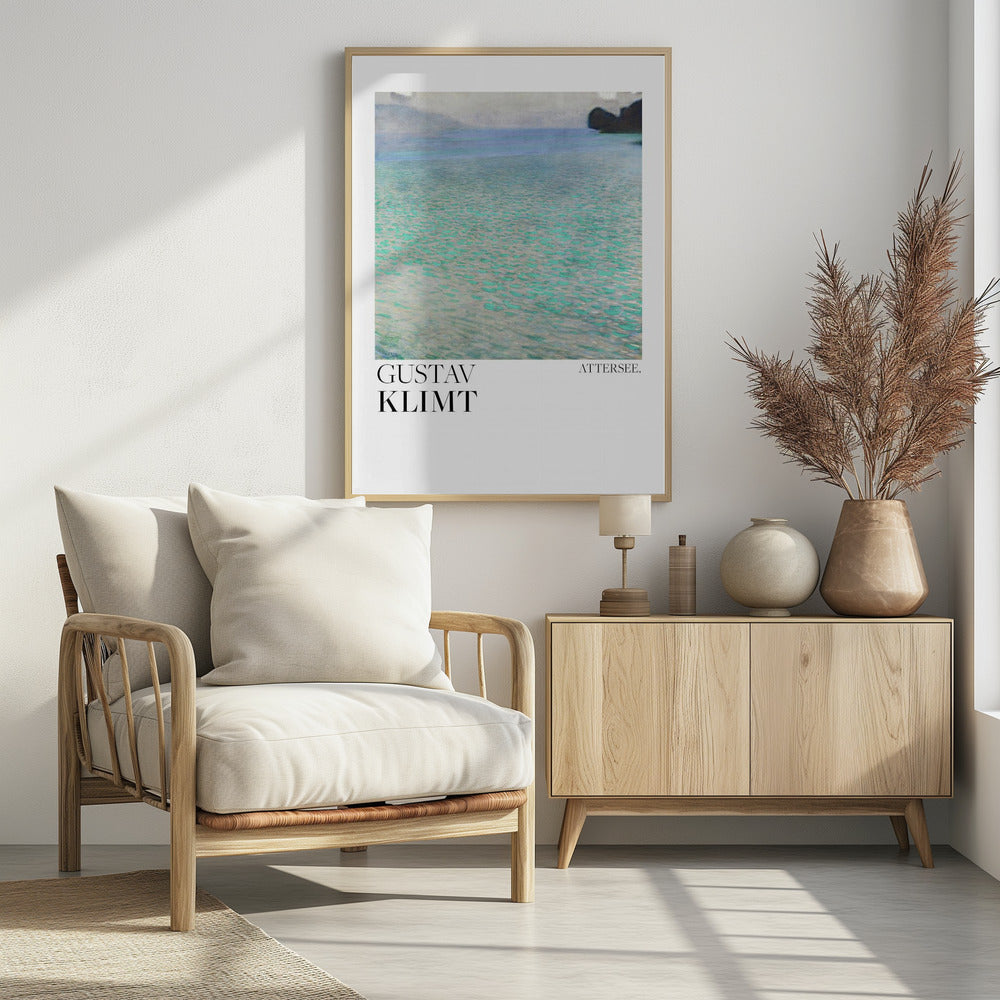 Attersee (1900) Poster - Poster / Art Print - interiör