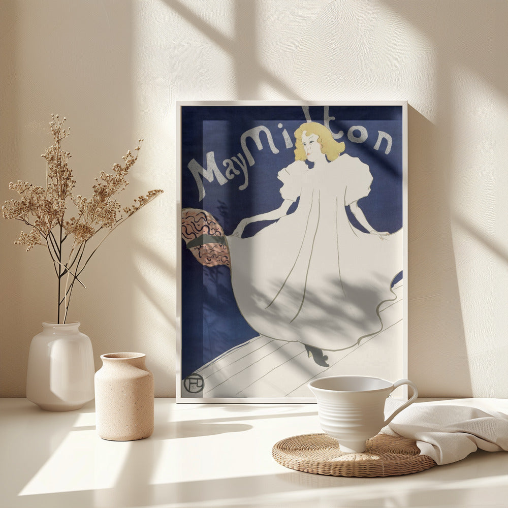 May Milton Poster(1895) - Poster / Art Print - interiör