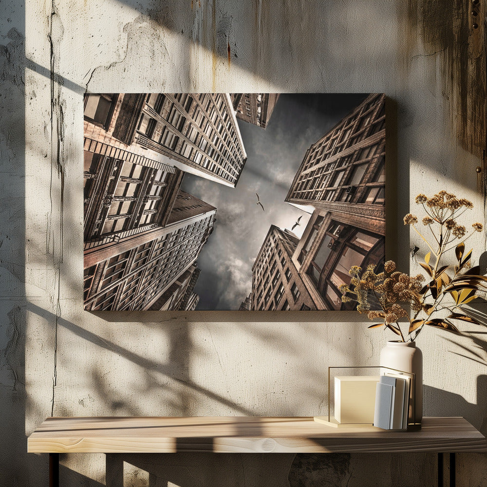 Locked in civilization - Poster / Art Print - interiör